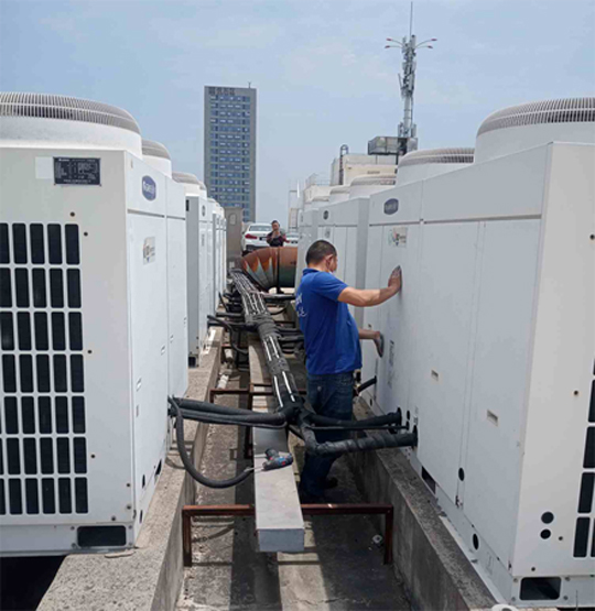 沧县中央空调制热和不制冷系统维修方法